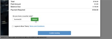 Validate Voucher Code .